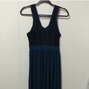 BCBGeneration dark blue maxi dress